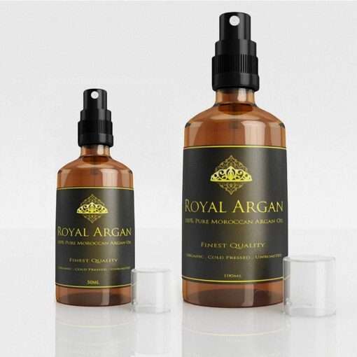 Amazing 100% Pure Organic Argan Oil for Hair, Skin & Body - Finest Moroccan Quality