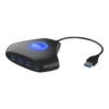 High-Speed 4-Port USB Hub Splitter Adapter for PC & Laptop Data Transfer