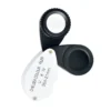 Professional 35x Magnification Jewelry Loupe for Gemstone Identification and Appraisal - Foldable Handheld Kit