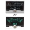 Professional 6V-12V Panel VU Meter with Warm Backlight for Recording Level Monitoring