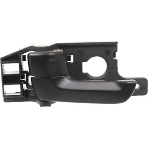 Black Plastic Interior Door Handle for 2005-2010 Kia Sportage Front or Rear Left