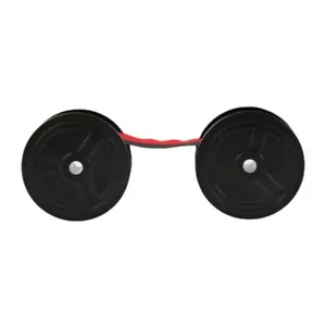 Two-Color Typewriter Ribbon Twin Spool for GR24, GR41, GR42, GR51 - Replacement for Crisp Typing