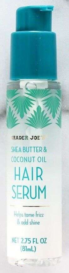 Shea Butter & Coconut Oil Hair Serum: Tame Frizz, Enhance Shine