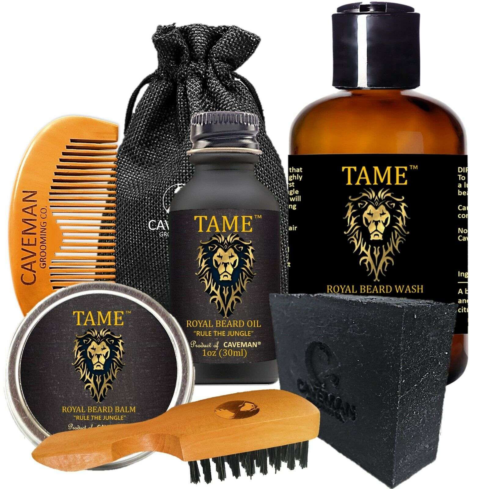 Beard Growth Kit: Enhance Your Facial Hair with Premium Oil and Grooming Tools