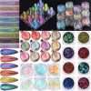 Aurora Mirror Nail Art Glitter Powder: Transform Your Nails with Luminous Iridescent Effects
