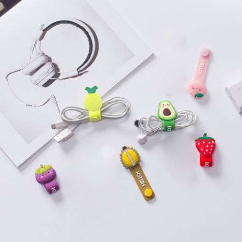 Versatile Silicone Cable Organizer and Wire Winder for Effortless Cord Management