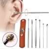 Stainless Steel Ear Wax Removal Kit: Essential 6/7Pcs Ear Pick Set for Safe and Effective Ear Cleaning