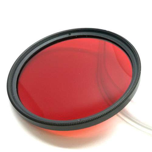 Enhancing Photography with a 37mm Red Full Color Filter for DSLR Camera Lenses