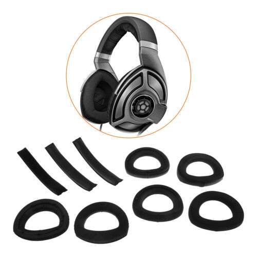 1 Pair Ear Pads 1Pc Headband Headphones Replacemnet for Sennheiser