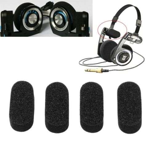 2 Pairs Headband Black Sponge Foam for Koss Porta Pro PP Headphone