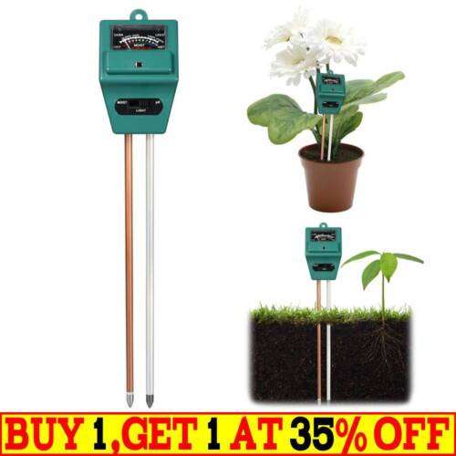 Accu-Read 3-in-1 Soil pH, Moisture, Light Tester for Optimal Plant Growth