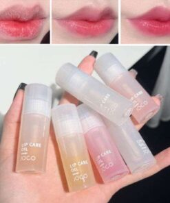 Crystal Jelly Lip Plumper Oil: Glossy, Moisturizing Lip Serum for Voluminous, Hydrated Lips
