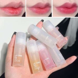 Crystal Jelly Lip Plumper Oil: Glossy, Moisturizing Lip Serum for Voluminous, Hydrated Lips