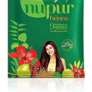 Godrej Nupur Mehendi Powder: 25g for Natural, Long-Lasting Henna Hair Dye