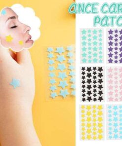 Colorful Star Acne Patch: Waterproof and Effective Acne Repair with Hyaluronic Acid and Vitamin B5