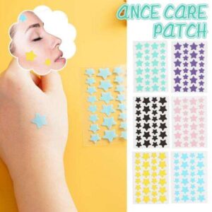 Colorful Star Acne Patch: Waterproof and Effective Acne Repair with Hyaluronic Acid and Vitamin B5