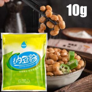 Active Natto Powder Starter Culture for Bacillus Subtilis: 10g Per Packet