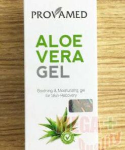 Provamed Aloe Vera Gel: Organic Soothing and Moisturizing Gel for Skin Repair and Hydration