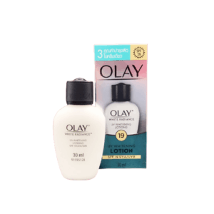 Olay White Radiance UV Whitening Lotion: Protects and Whitens Skin, SPF 19 UVA UVB, 30 ml x 2
