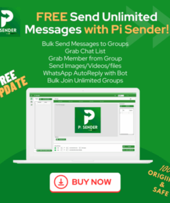 Professional WhatsApp Marketing Software: PiSender for Windows with 11 Tools