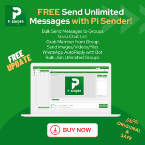 Professional WhatsApp Marketing Software: PiSender for Windows with 11 Tools