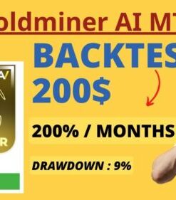 Golden AI V1.1 EA Robot Forex +GOLD M5: Unlock 200% Profits with Unlimited Version for MT4