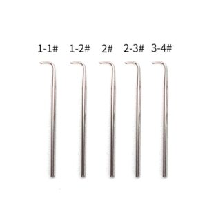 German Ventilating Needle for Lace Wig Making - Sizes 1-1, 1-2, 2-3, 3-4 (Choose Size)