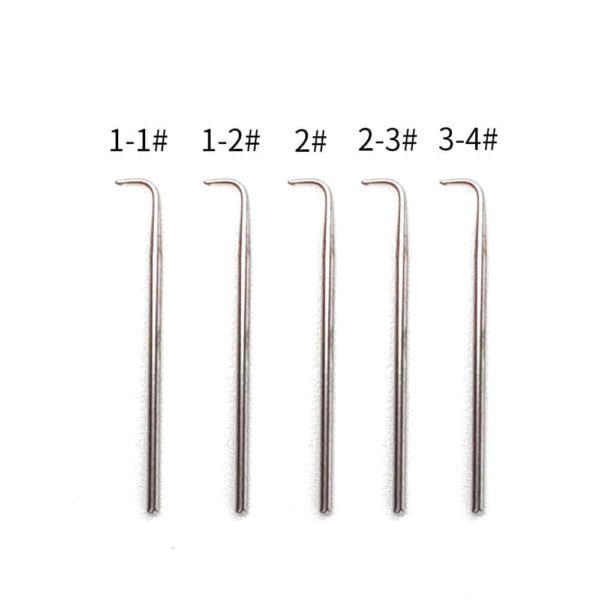 German Ventilating Needle for Lace Wig Making - Sizes 1-1, 1-2, 2-3, 3-4 (Choose Size)
