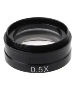 0.5X Barlow Lens for XDC-10A Microscope C-MOUNT Lens: Increase Field of View & Magnification