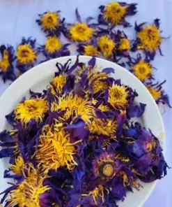 Supreme-Quality BLUE LOTUS, Organically Grown, Hand-Picked Ceylon Nymphaea Caerulea (25g)