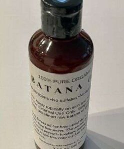 100% Organic Batana Oil for Natural Hair Growth - Honduras, 3.4 fl.oz/100ml