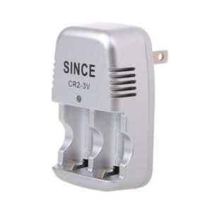 3V Wall Travel Home Charger for CR2 Lithium Rechargeable Batteries - US Plug