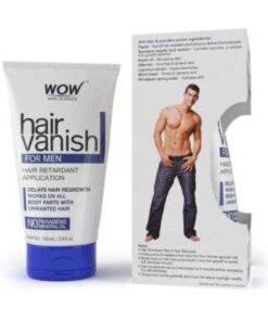 WOW Hair Vanish for Men: Instant Grey Coverage - No Parabens or Mineral Oil, 100ml