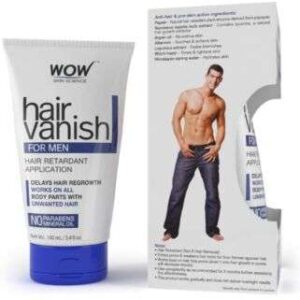 WOW Hair Vanish for Men: Instant Grey Coverage - No Parabens or Mineral Oil, 100ml