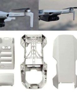 Complete Replacement Body Shell for DJI Mini 2 Drone - Upper, Middle, and Bottom Frames