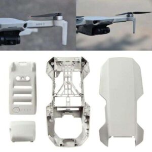 Complete Replacement Body Shell for DJI Mini 2 Drone - Upper, Middle, and Bottom Frames