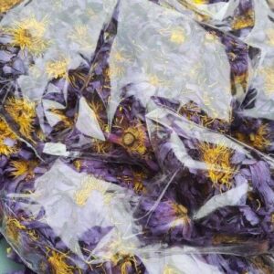 Organic Blue Lotus Flower Tea - 100g Natural Herbal Ceylon Tea for Relaxation and Calm