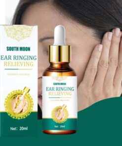 Ear Ringing Treatment Oil: 20ml Tinnitus Relief Drops for Natural Sound Reduction and Comfort.