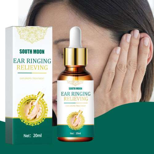 Ear Ringing Treatment Oil: 20ml Tinnitus Relief Drops for Natural Sound Reduction and Comfort.