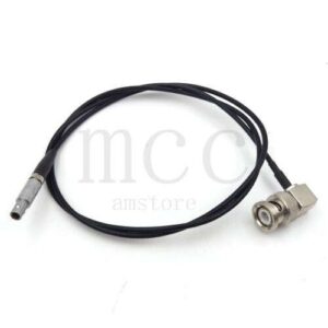 00S 1 Pin to BNC Male Q9 C5 Connector for Ultrasonic Equipment Flaw Detector 40"