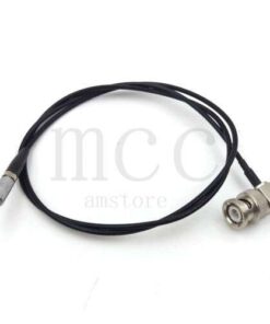 00S 1 Pin to BNC Male Q9 C5 Connector for Ultrasonic Equipment Flaw Detector 40"