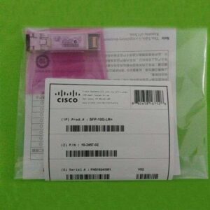 Cisco SFP-10G-LR SFP+ Transceiver Module for High-Speed Long-Reach Fiber Optic Networking
