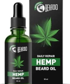 Beardo Daily Repair Hemp Beard Oil: Non-Sticky, Light Formula for Soft, Healthy, and Groomed Beards (30ml)