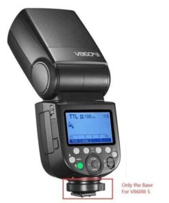Godox V860III-S Base-PJ: Powerful and Versatile Flash for On-Camera and Off-Camera Photography and Videography