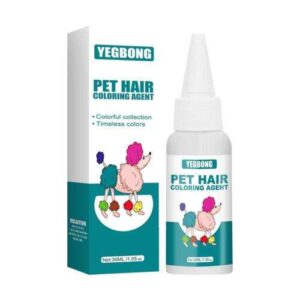 Professional Pet Hair Dye Cream: Color & Groom Your Dog, Cat, or Horse with Vibrant, Long-Lasting Colors.