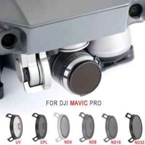DJI Mavic Pro Lens Filter Set: UV, CPL, ND4/8/16/32, PL for Aerial Photography and Videography