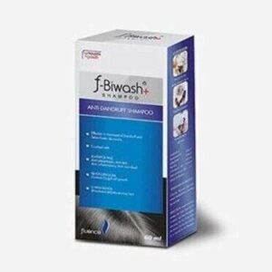 F-Biwash Anti-Dandruff Shampoo for Healthy Hair Growth & Cleansing - 60ml