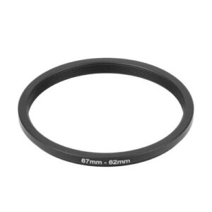 67mm to 62mm Metal Step-Down Ring: Adapter for Filters and Lenses on Your Camera