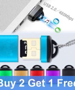 High-Speed Memory Card Reader: Compact and Versatile Adapter for Micro SD, SDHC, and SDXC Cards