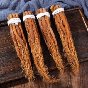 Potent 6-Year-Old Ginseng Whole Roots | Premium Panax Hairy Red Ginseng for Revitalization
